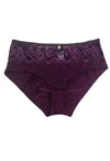 ♥Gerard Pasquier Purple Lace High Leg Knickers - lacysouls