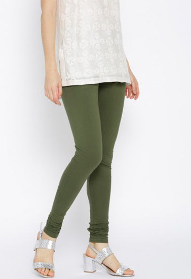 Aqua Green Coloured Legging